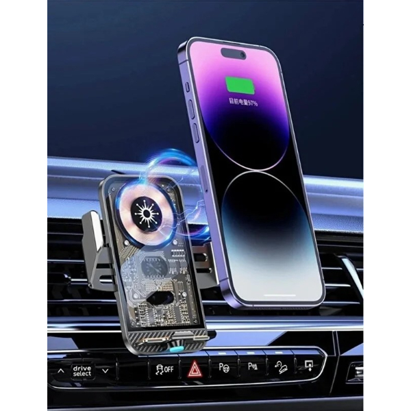 Magsafe Şarj Özellikli Araç Telefon Tutucu